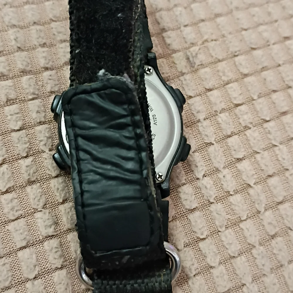 Not Rated Digital Smartwatch - Black and Purple